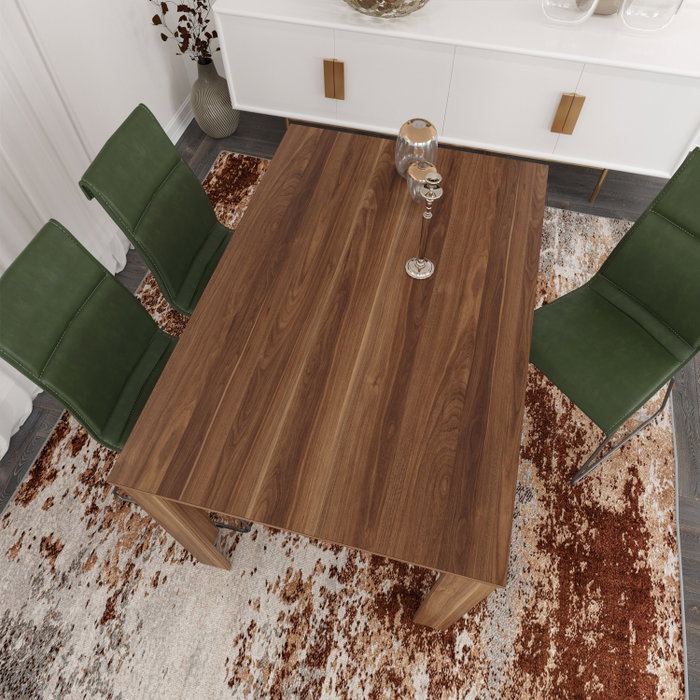 Hanah Home Mesa de Comedor Single 120 - Nogal